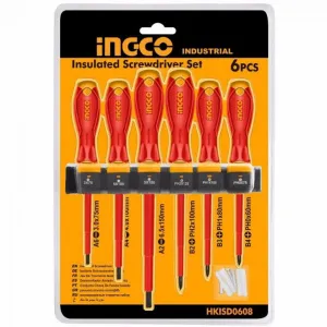 6 PCS Insulated Screwdriver Set INGCO HKISD0608
