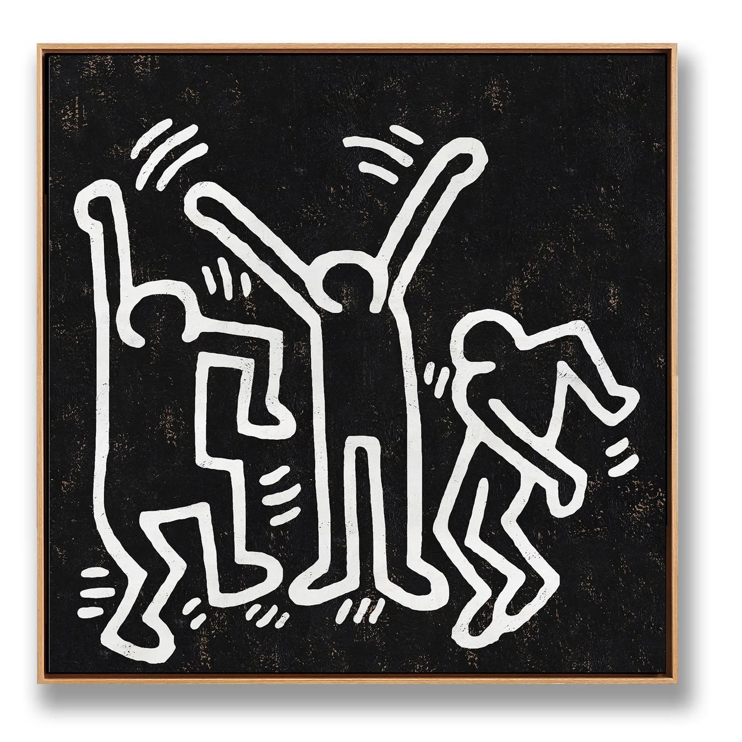 Abstract Dancing Man Painting H310SR