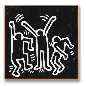 Abstract Dancing Man Painting H310SR