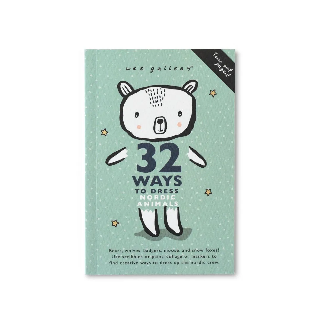ACTIVITY BOOK: 32 WAYS TO DRESS NORDIC ANIMALS
