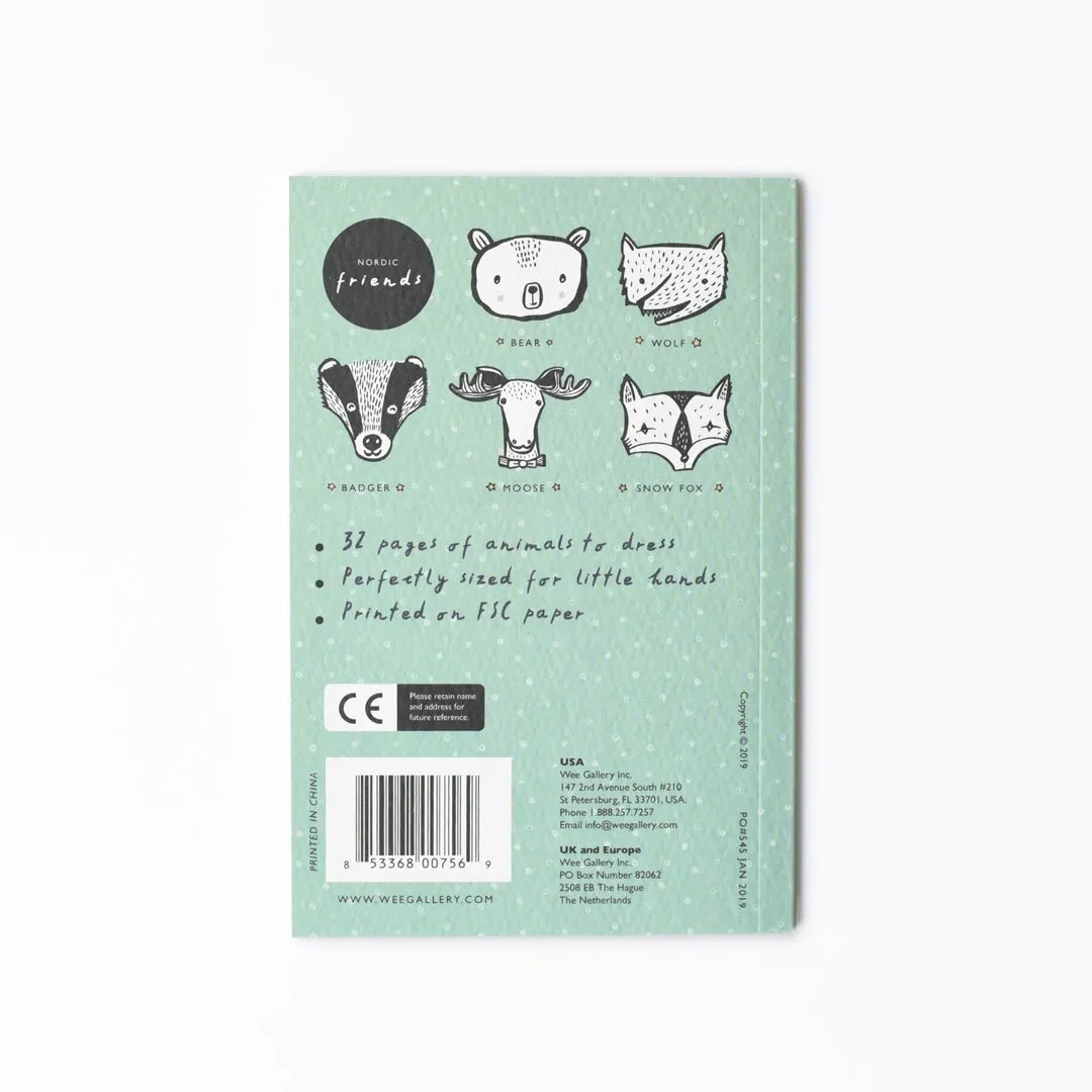 ACTIVITY BOOK: 32 WAYS TO DRESS NORDIC ANIMALS
