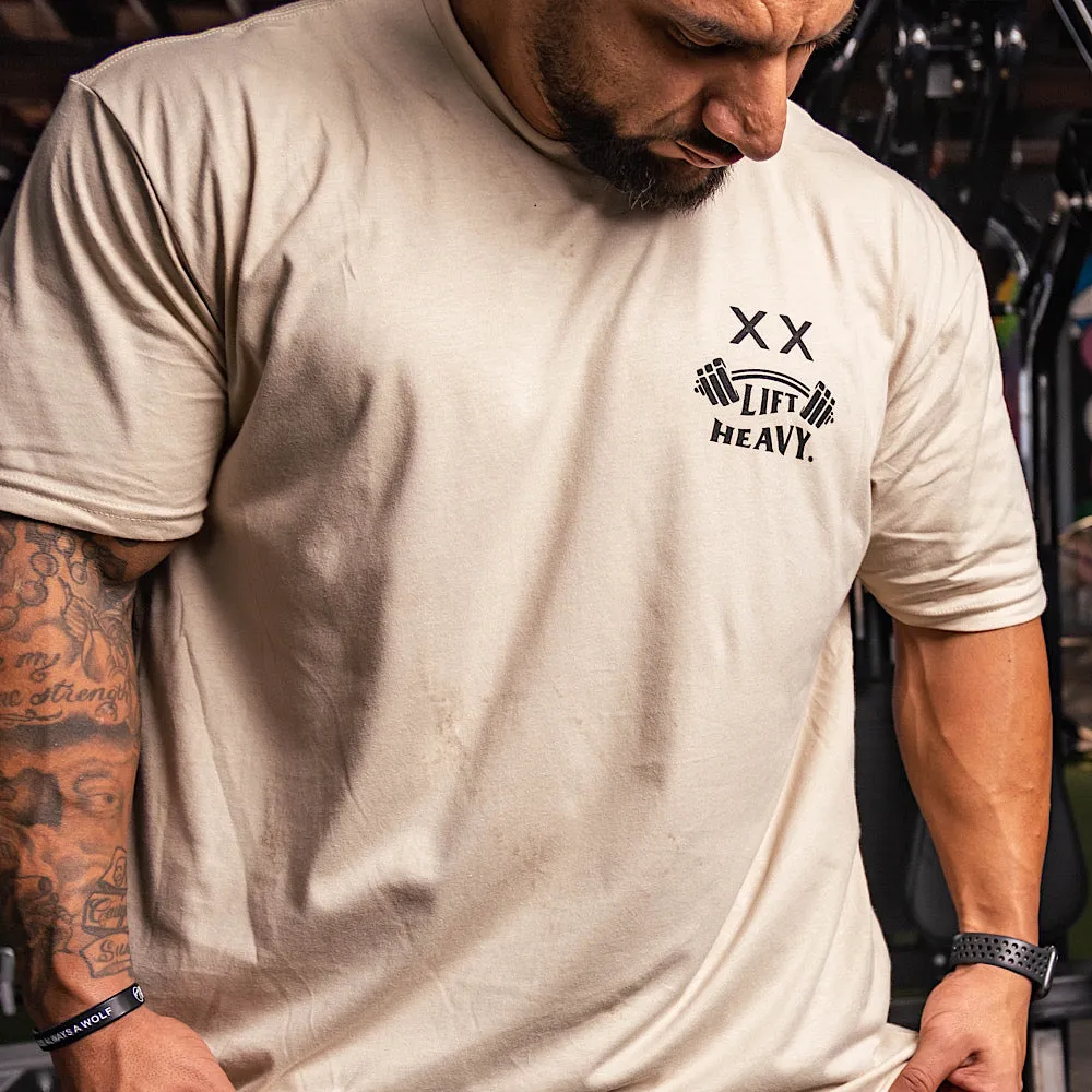 ANTI LIGHTWEIGHT CLUB -KHAKI - T-SHIRT