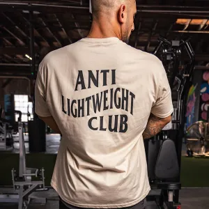 ANTI LIGHTWEIGHT CLUB -KHAKI - T-SHIRT