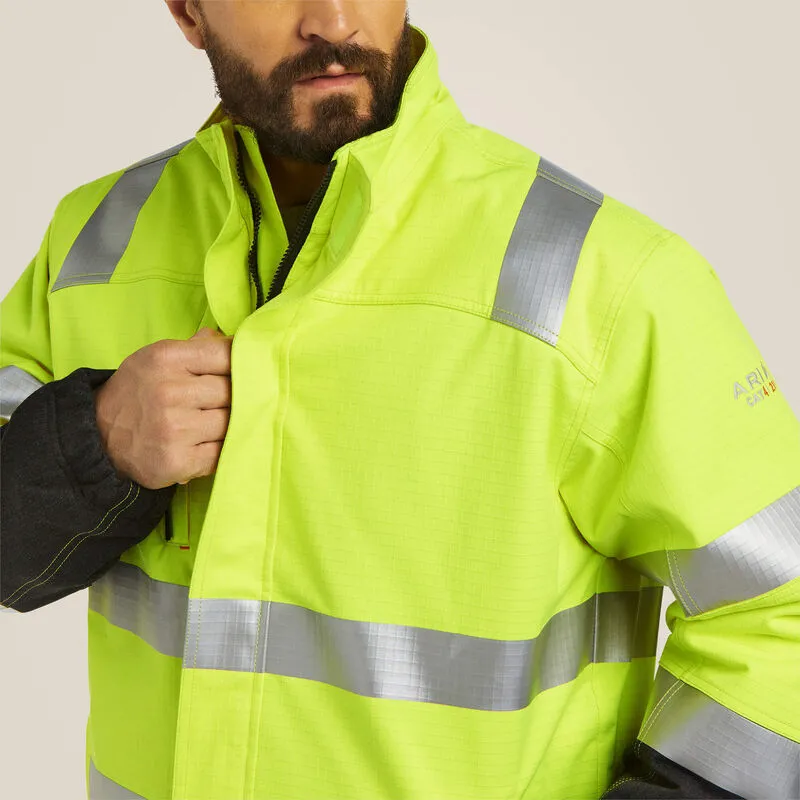 Ariat Men's Flame Resistant Hi-Vis WP 160G Insulated Jacket Yellow - 10024022