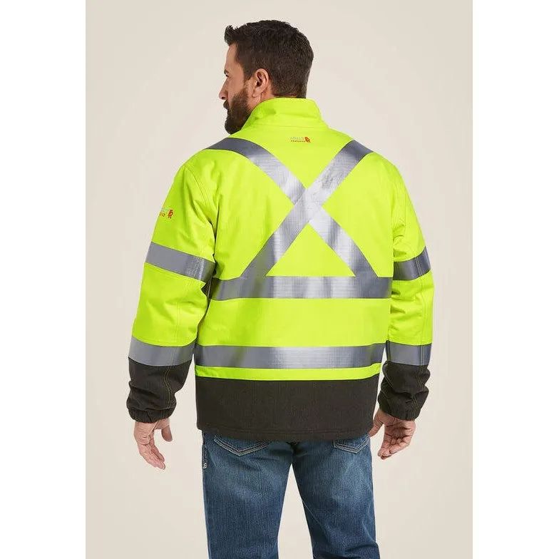 Ariat Men's Flame Resistant Hi-Vis WP 160G Insulated Jacket Yellow - 10024022