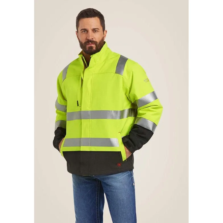 Ariat Men's Flame Resistant Hi-Vis WP 160G Insulated Jacket Yellow - 10024022