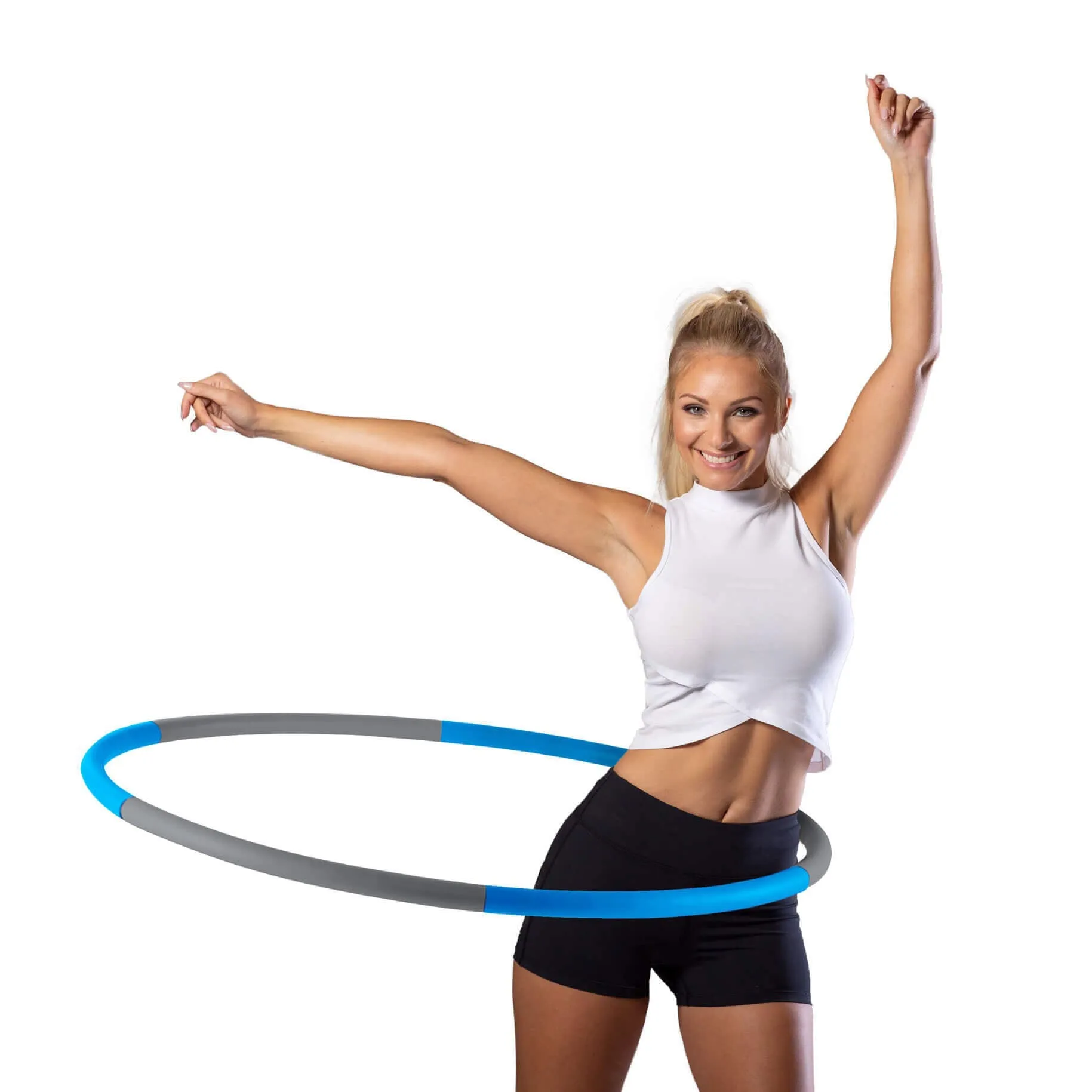 Azure Weighted Hula Hoop