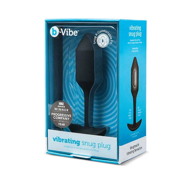 B-Vibe Snug Plug Anal Vibrant 12.5 Cm