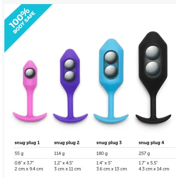 b-Vibe Snug Plug's