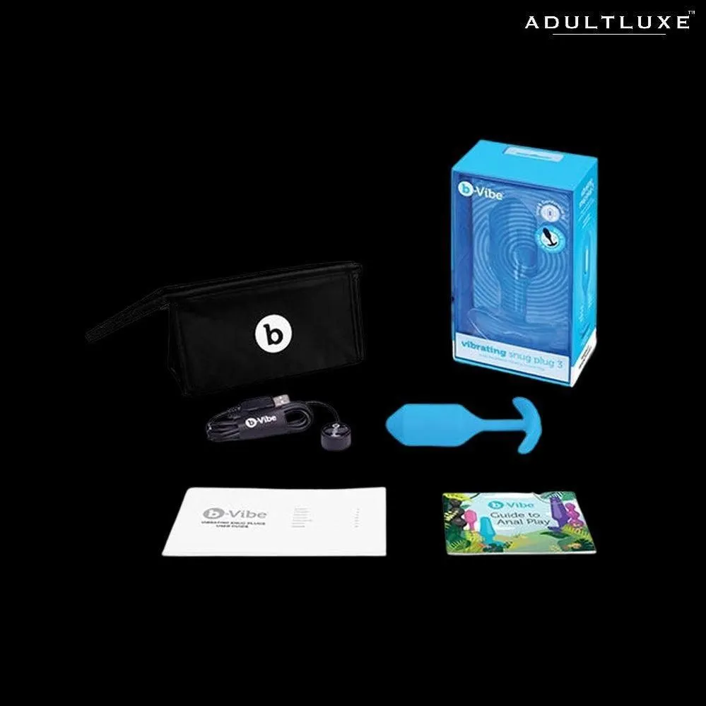 B-Vibe Vibrating Snug Plug 3