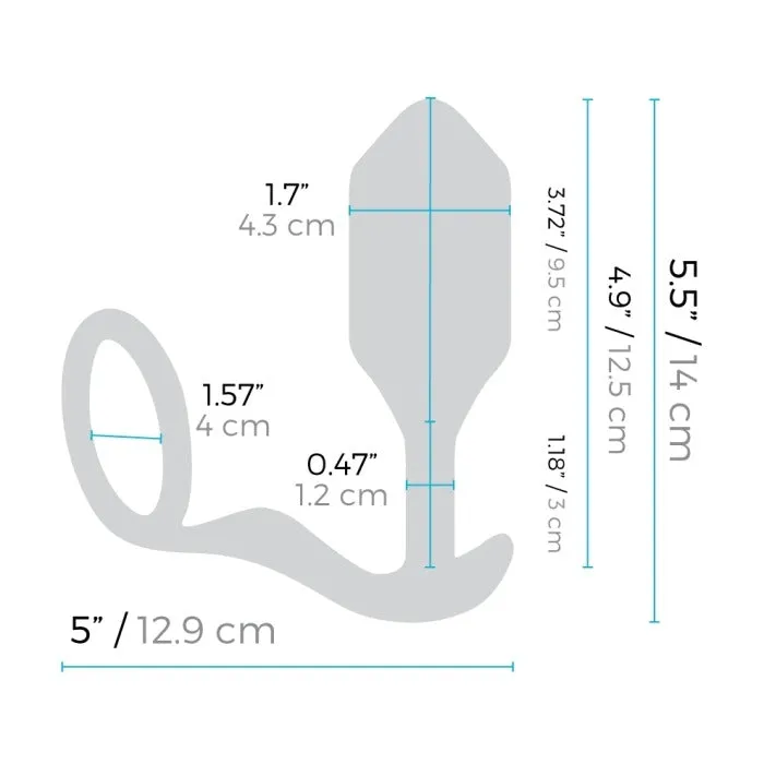 B-Vibe Vibrerende Snug & Tug 14 Cm