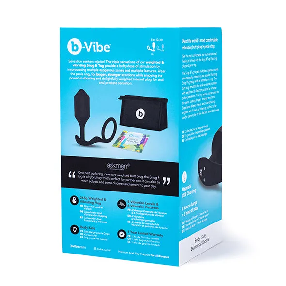 B-Vibe Vibrerende Snug & Tug 14 Cm