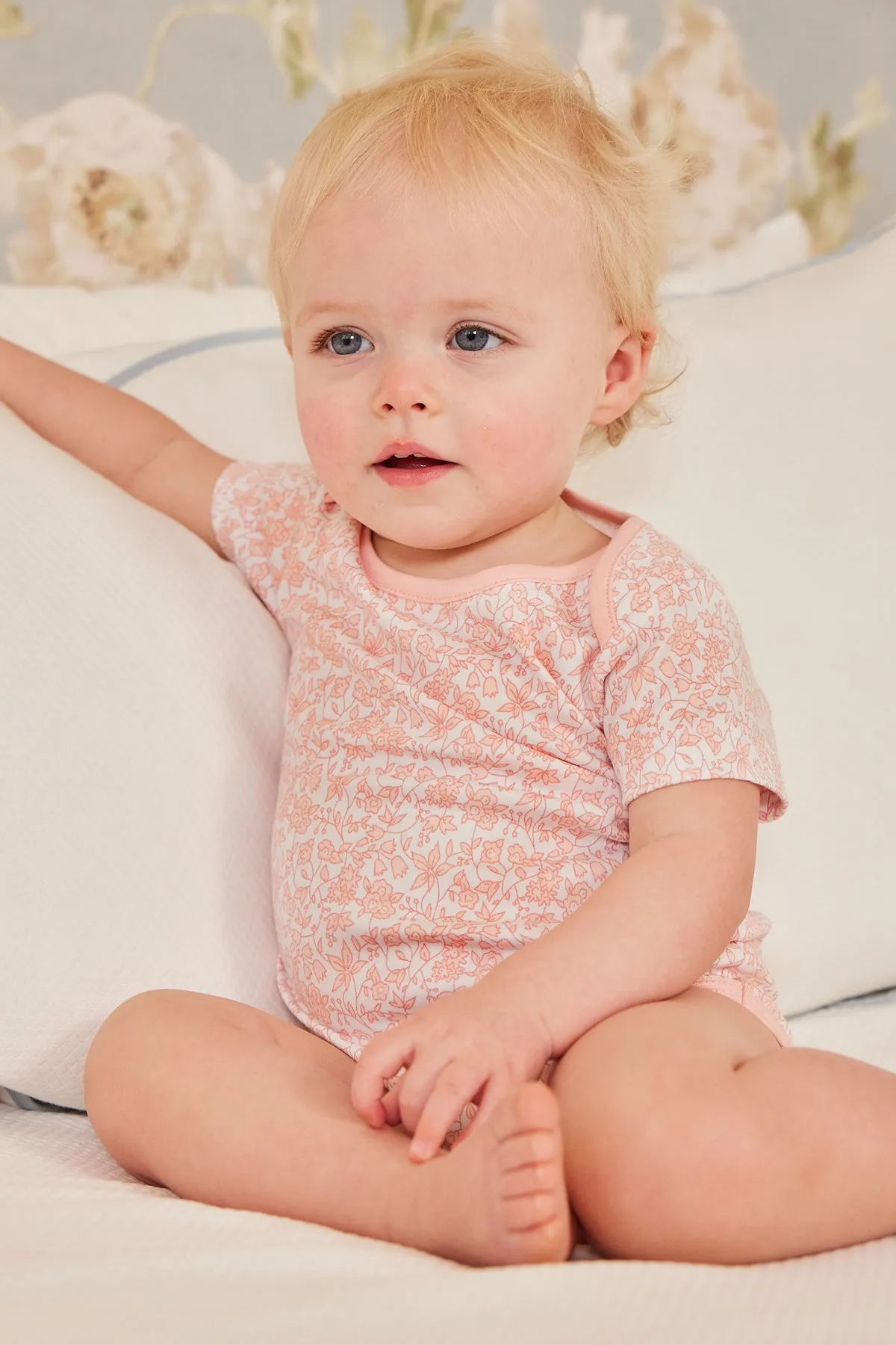 Baby Bodysuit Bundle in English Rose