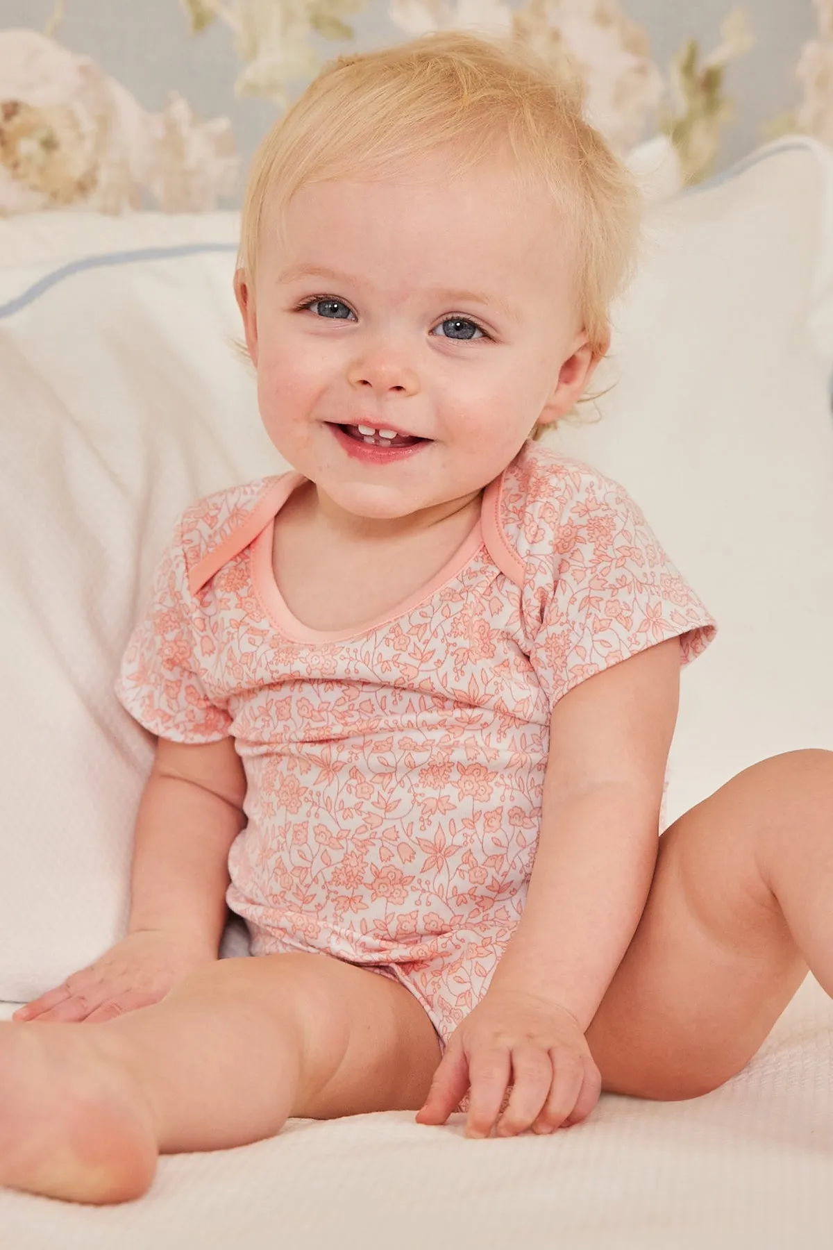Baby Bodysuit Bundle in English Rose