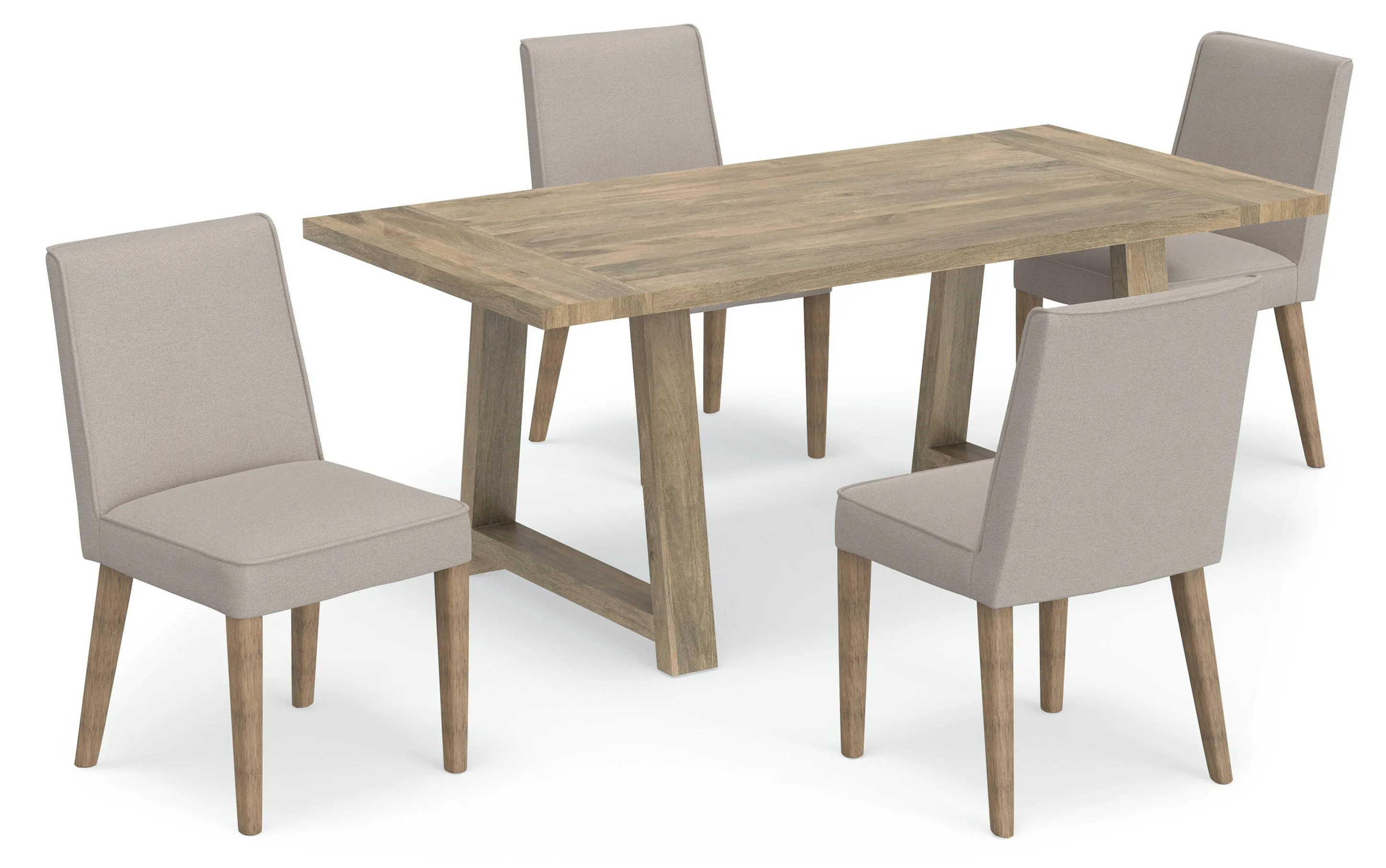 Bartow / Whitley 5 Pc Dining Set