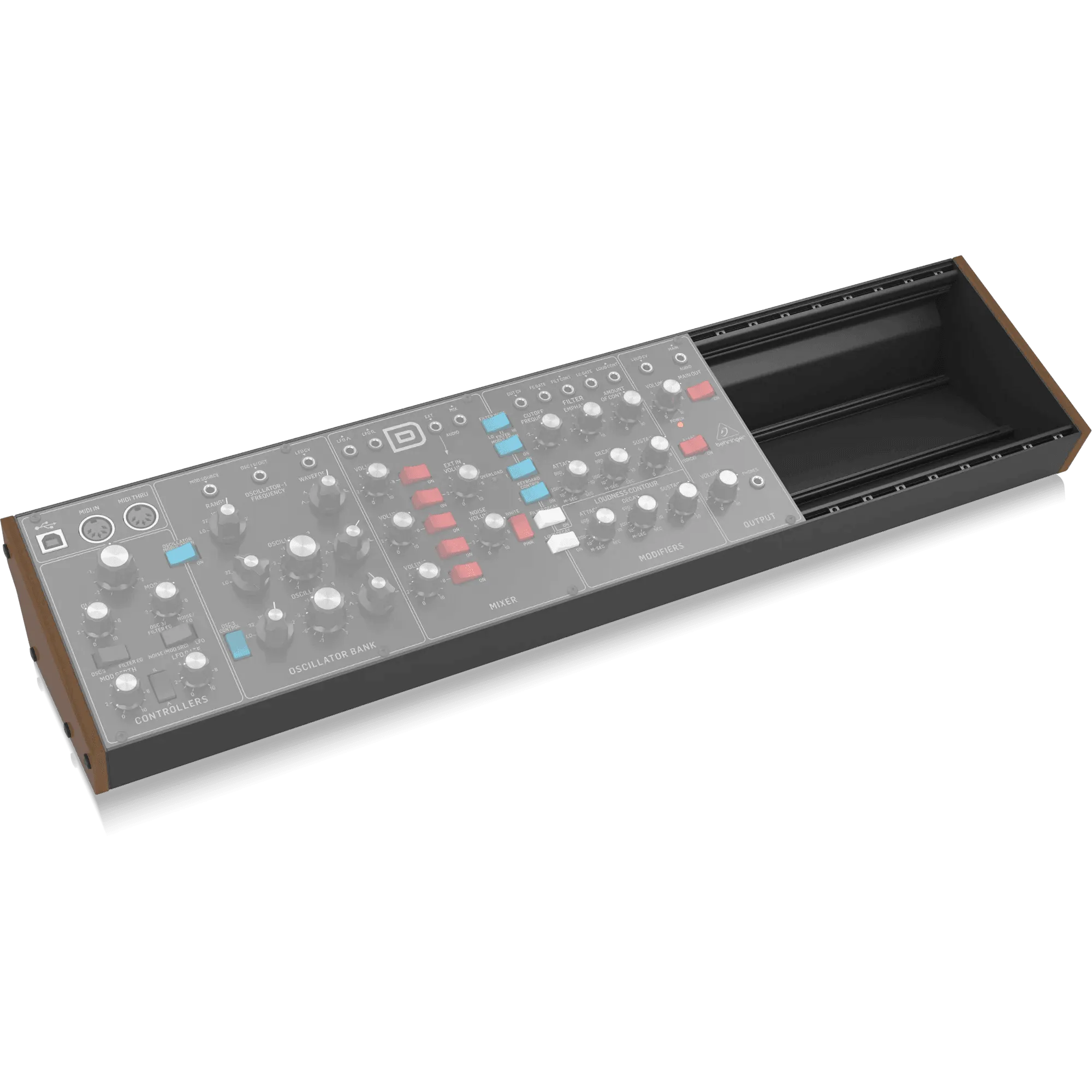 Behringer EURORACK 104 Compact and Sturdy 104 HP Eurorack Skiff Case