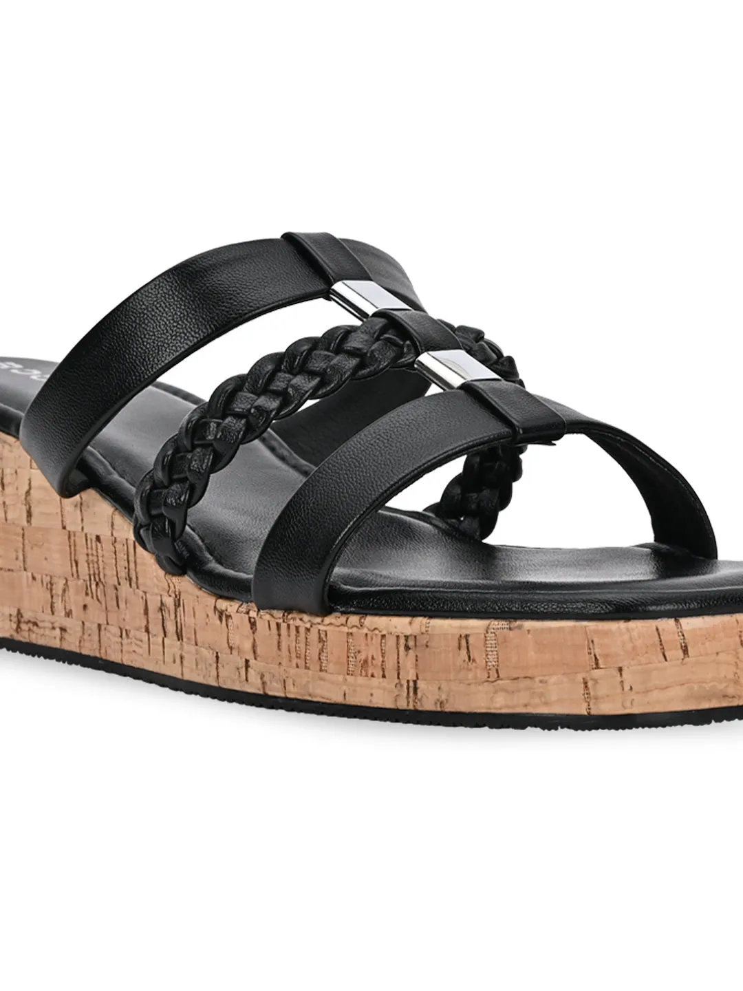 Black Women Casual Wedges