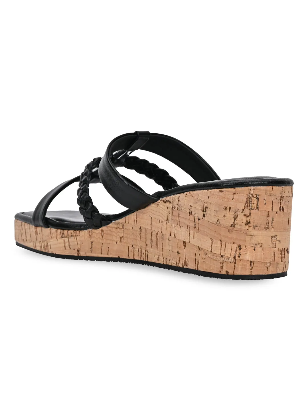 Black Women Casual Wedges