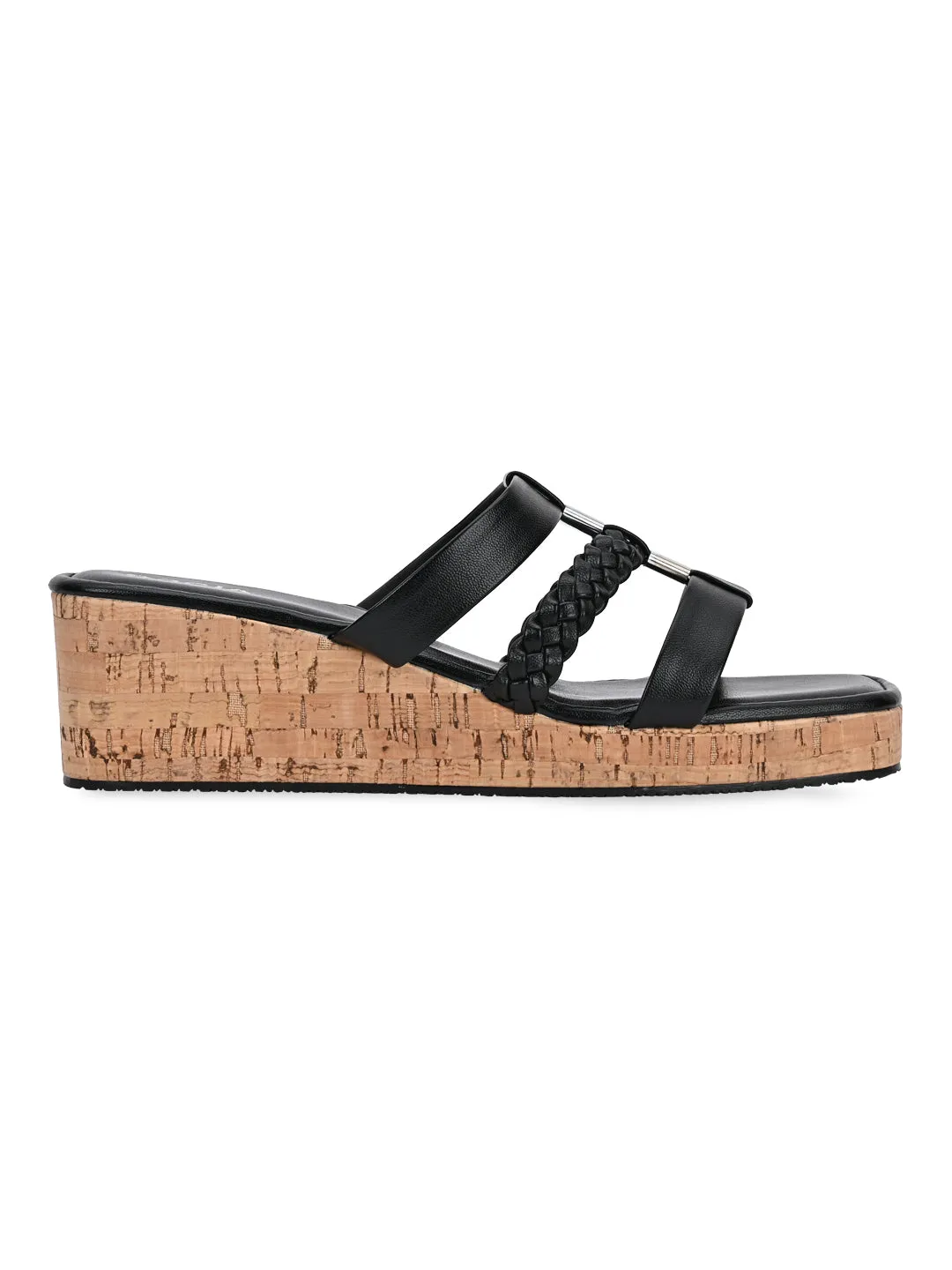 Black Women Casual Wedges
