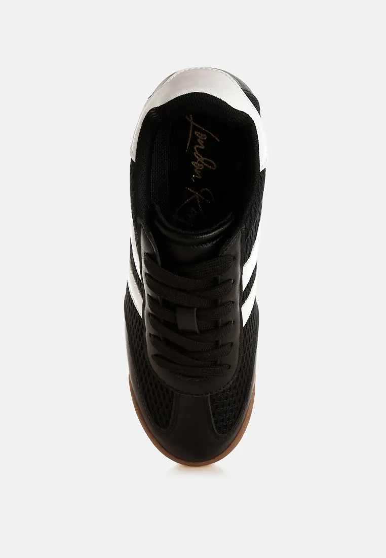 Blaster Casual Striped Lace-Up Sneakers