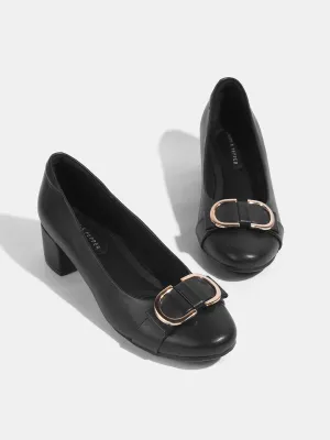 Block Heel Pums