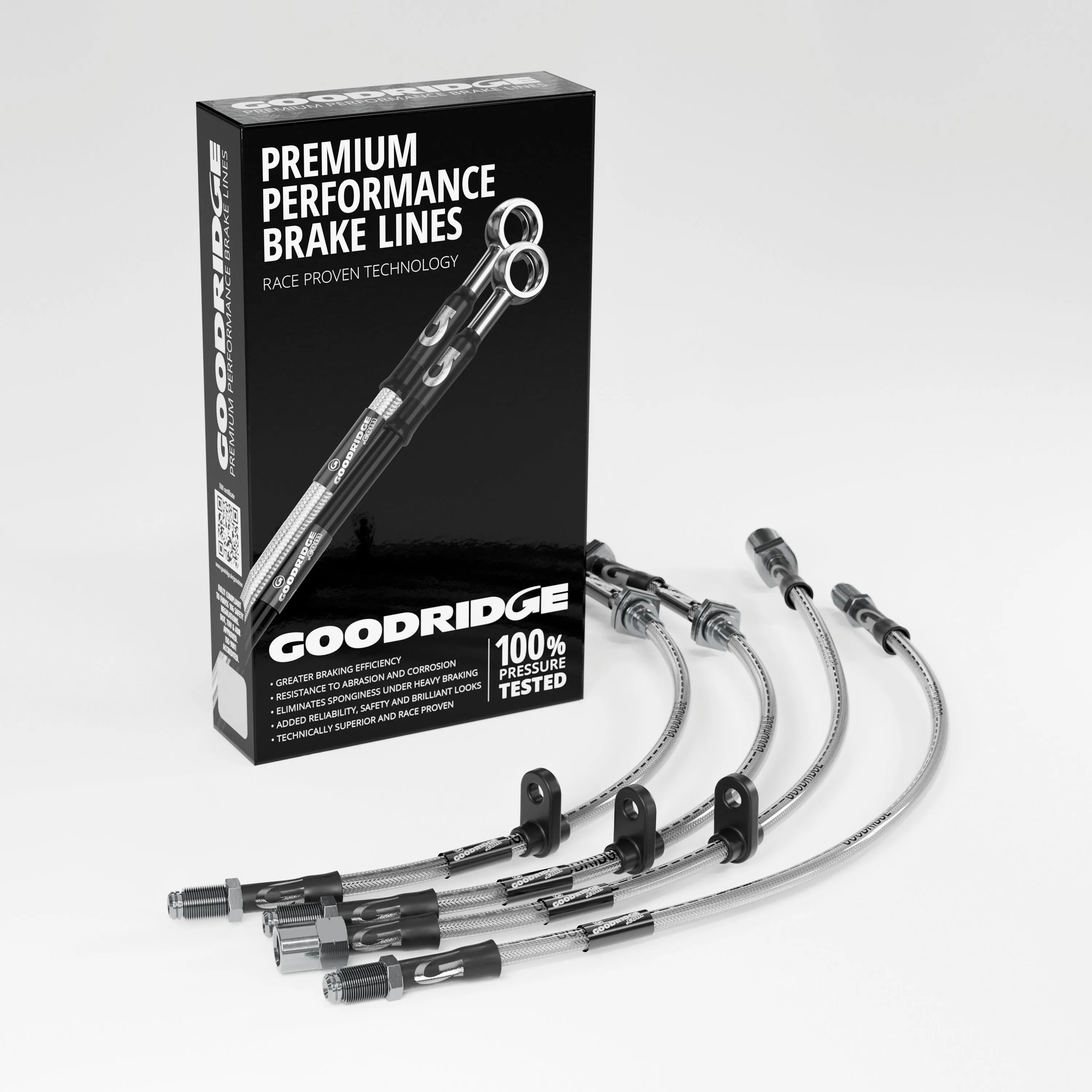 BRAKE HOSE KIT FOR MINI R56 LCI ONE ECO 55KW 1.4 2006-2013