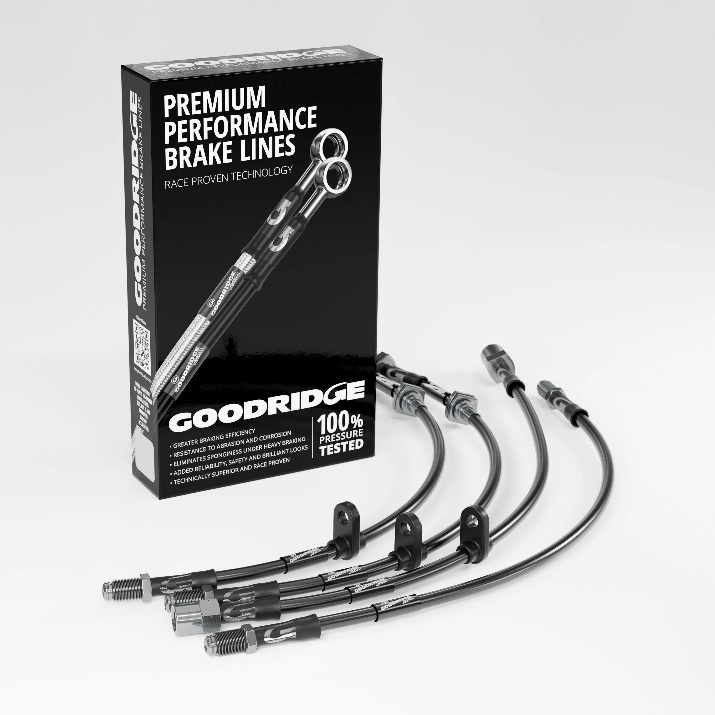 BRAKE HOSE KIT FOR MINI R56 LCI ONE ECO 55KW 1.4 2006-2013