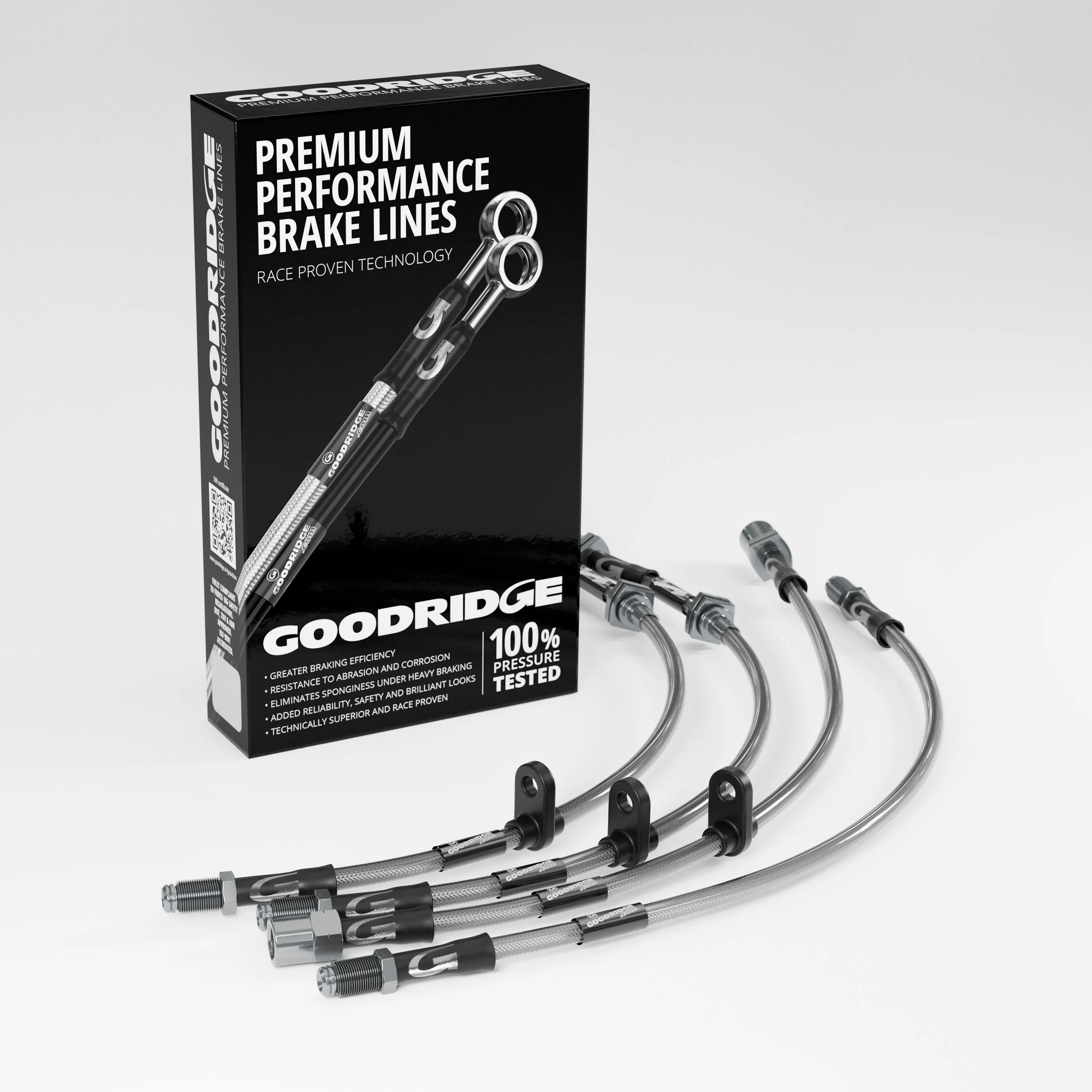 BRAKE HOSE KIT FOR MINI R56 LCI ONE ECO 55KW 1.4 2006-2013