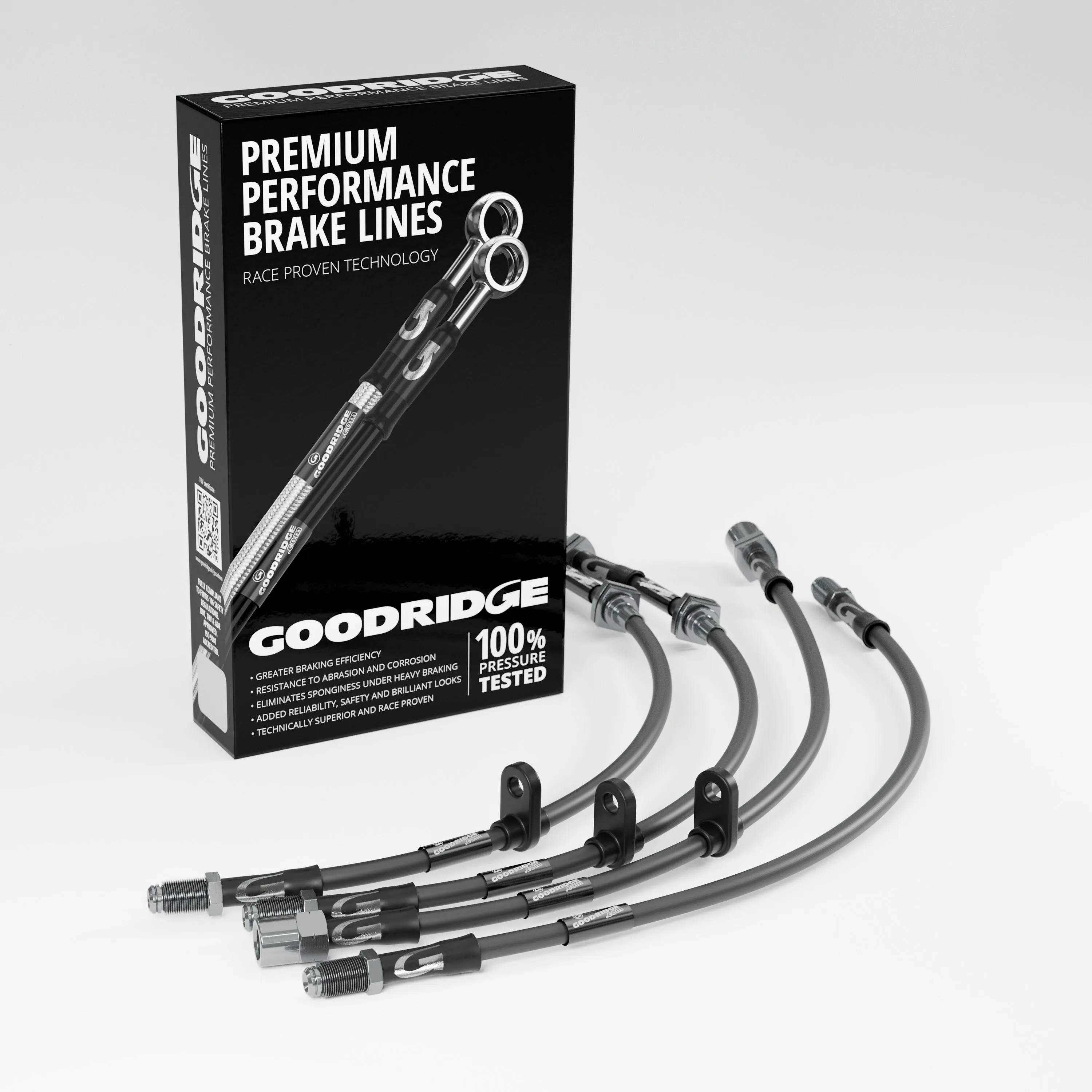 BRAKE HOSE KIT FOR MINI R56 LCI ONE ECO 55KW 1.4 2006-2013