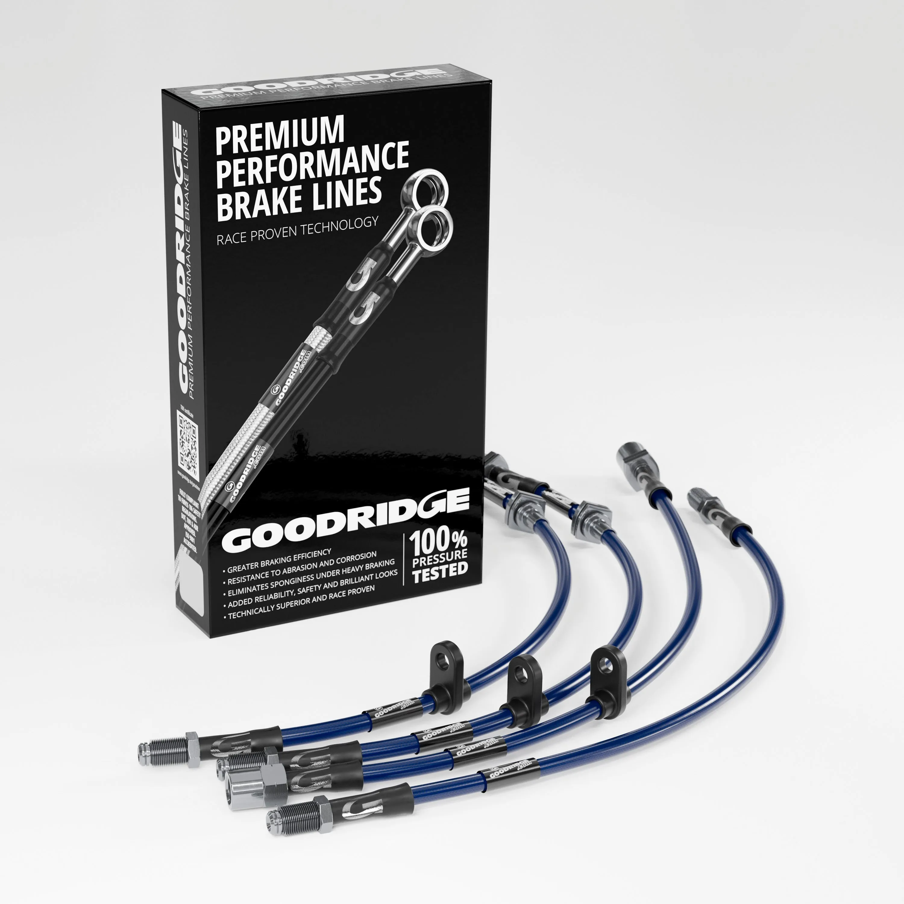 BRAKE HOSE KIT FOR MINI R56 LCI ONE ECO 55KW 1.4 2006-2013