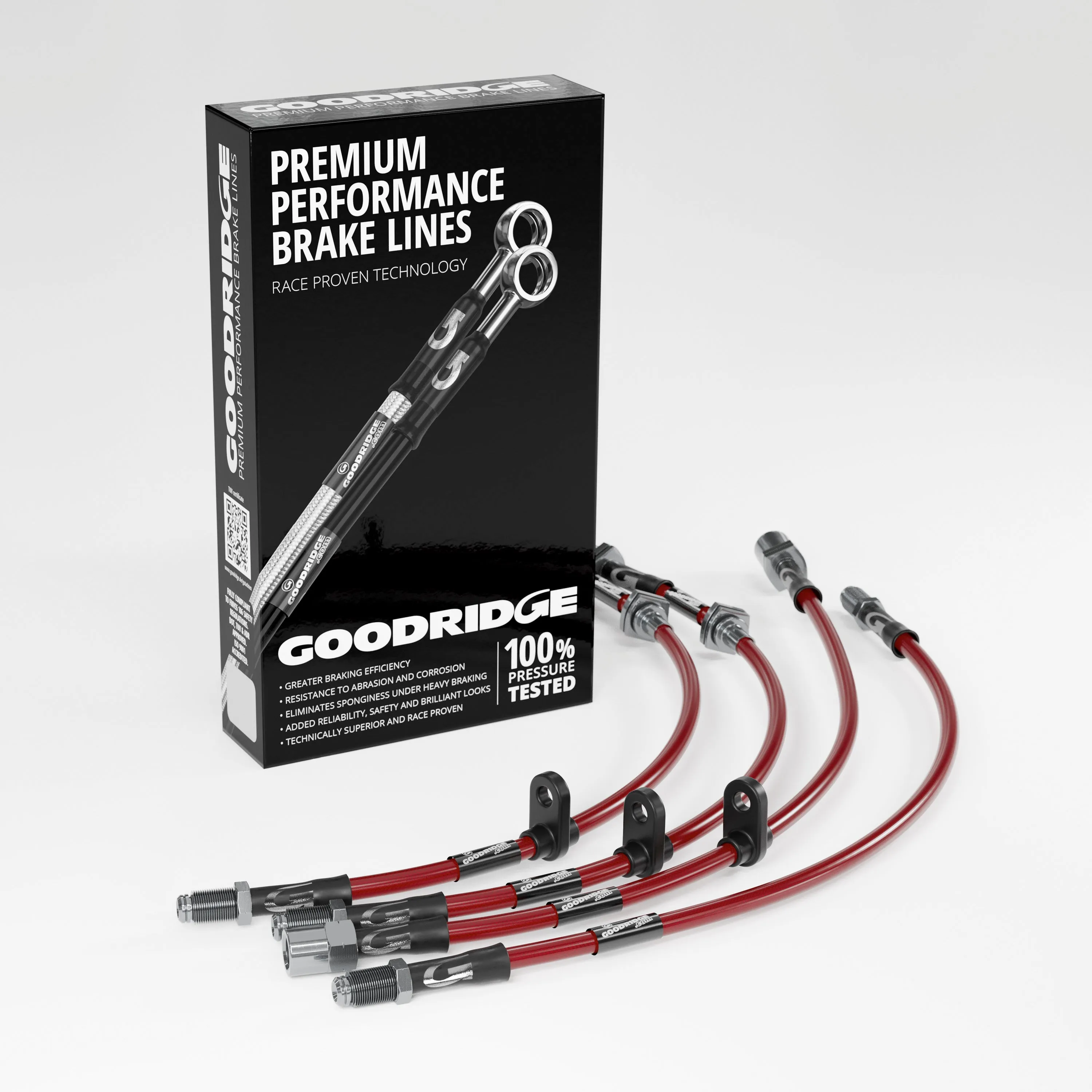 BRAKE HOSE KIT FOR MINI R56 LCI ONE ECO 55KW 1.4 2006-2013
