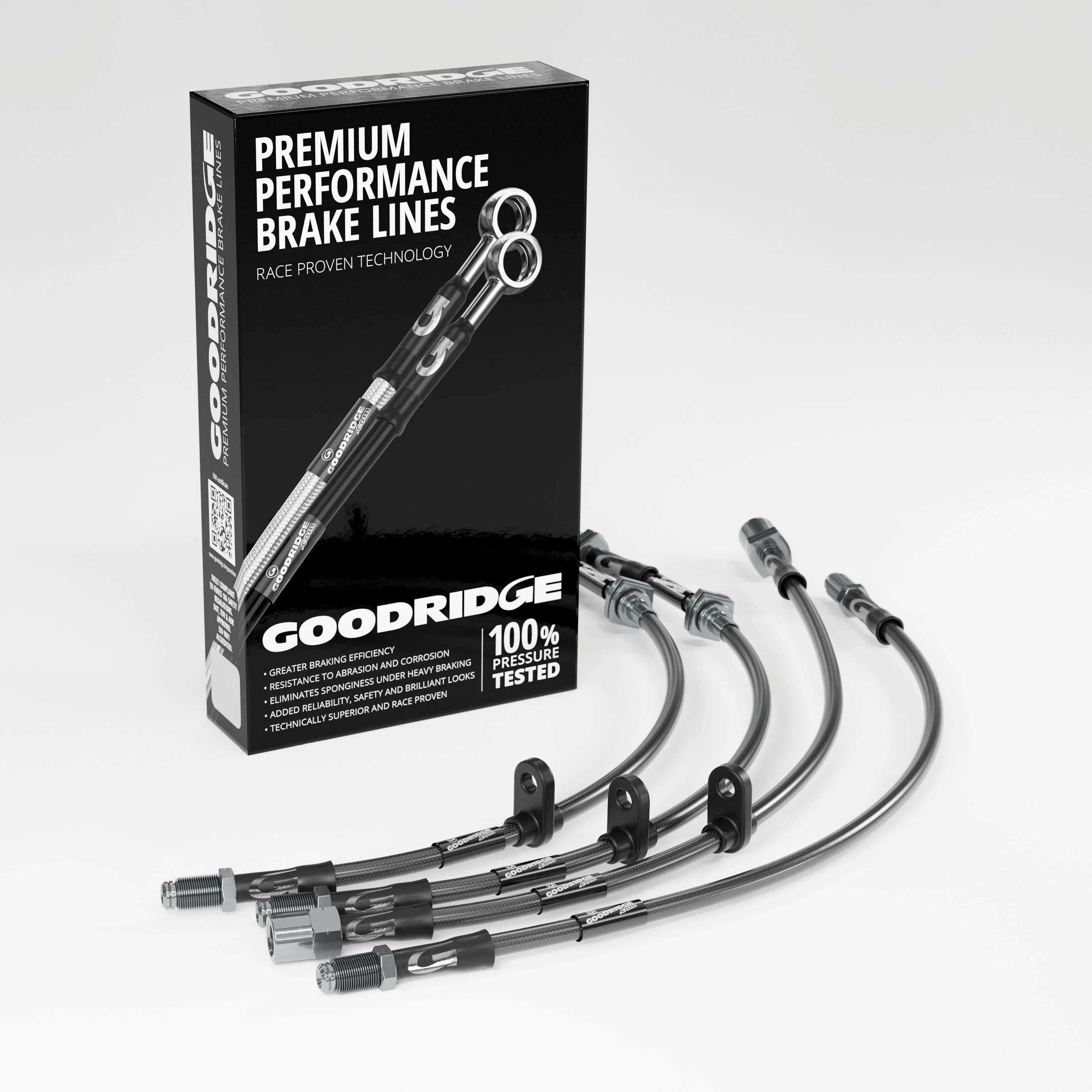 BRAKE HOSE KIT FOR MINI R56 LCI ONE ECO 55KW 1.4 2006-2013