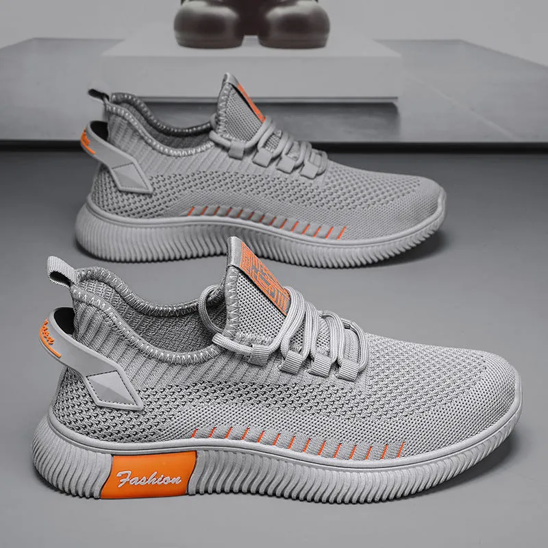 Breathable Mesh Shoes Men's Casual All-matching Comfortable And Non-slip Wear-resistant Running Tide Shoes