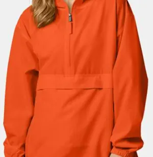 Champion - Hooded Packable Quarter-Zip Jacket