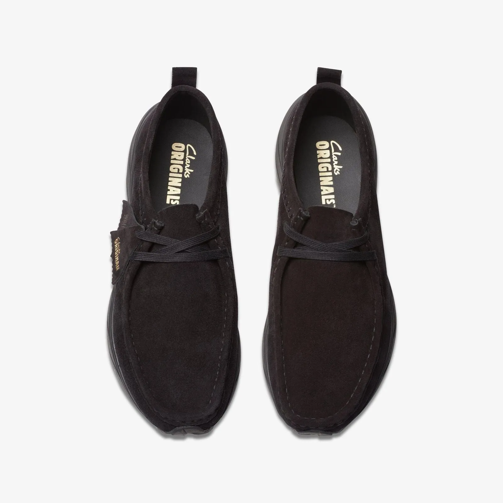 Clarks Men's Walla Eden Lo Black Suede
