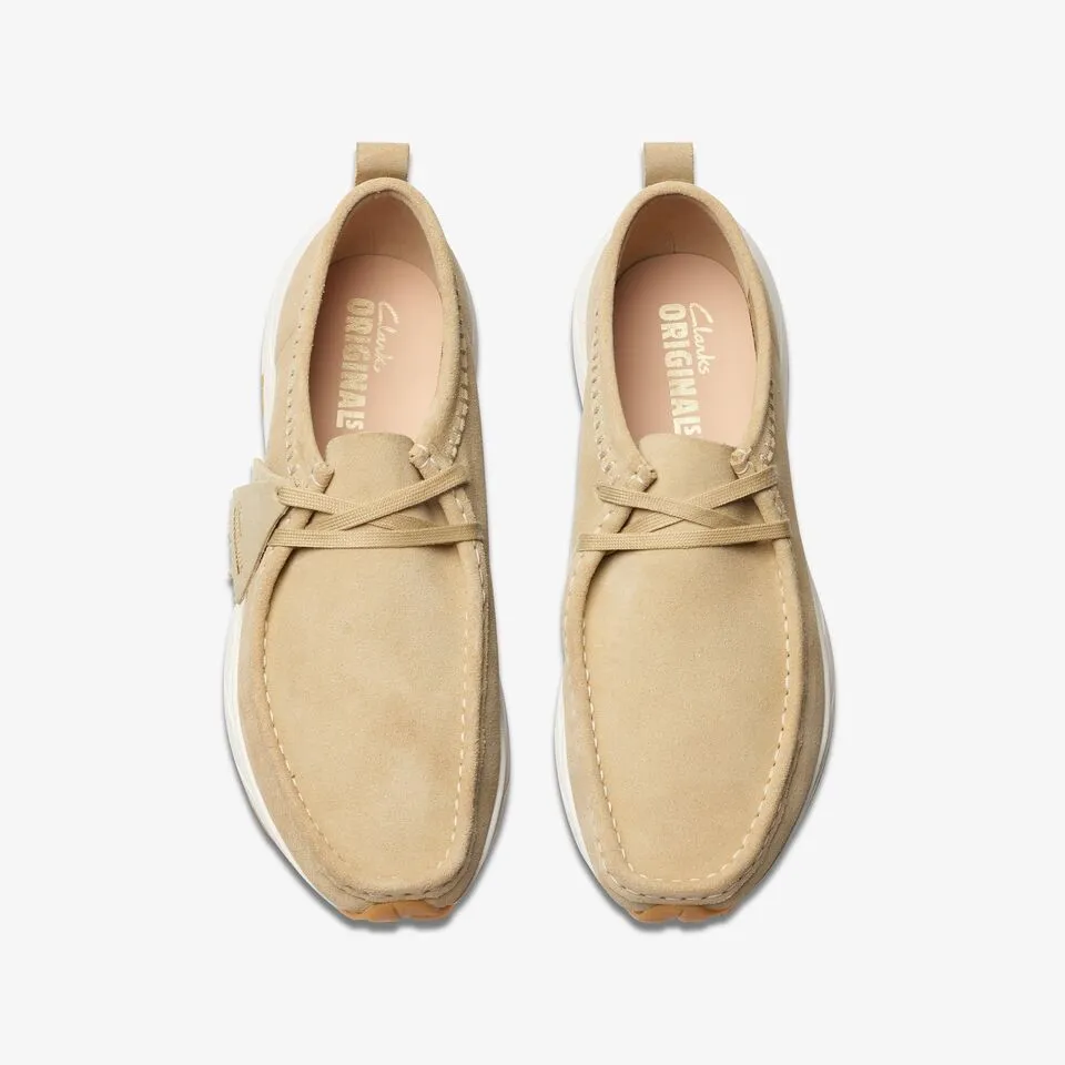 Clarks Mens Walla Eden Lo Maple Suede 26176533