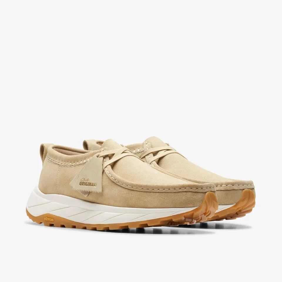 Clarks Mens Walla Eden Lo Maple Suede 26176533