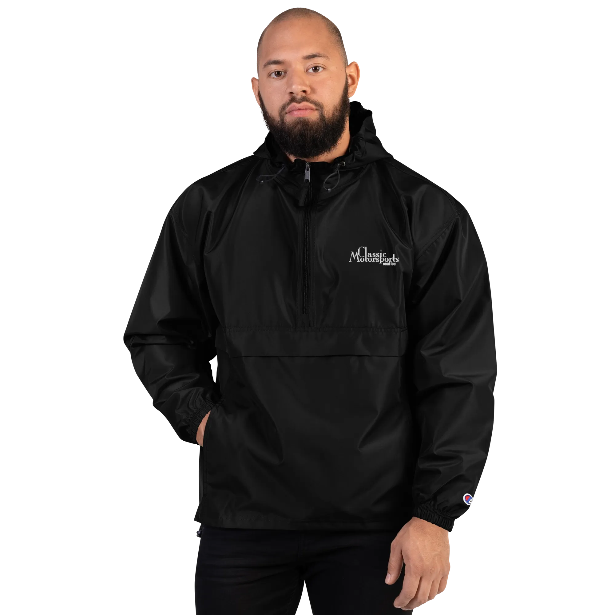 Classic Motorsports Road Tours Embroidered Champion Packable Jacket