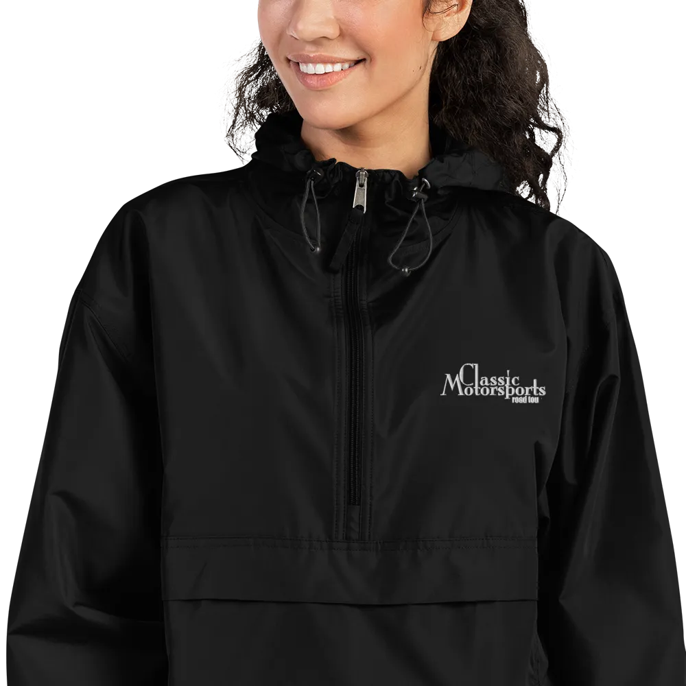 Classic Motorsports Road Tours Embroidered Champion Packable Jacket