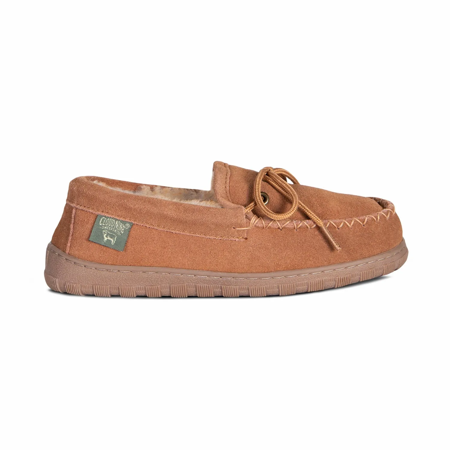 CNS-101Cloud Nine Sheepskin Ladies Moccasin Indoor/Outdoor Slippers