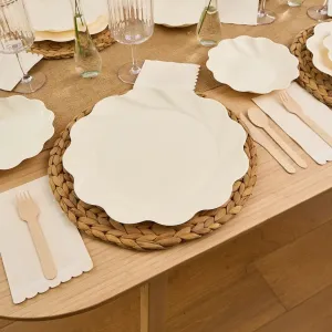 Compostable Salad Plate (Cream)