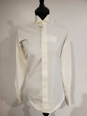 Cream Formal Shirt M