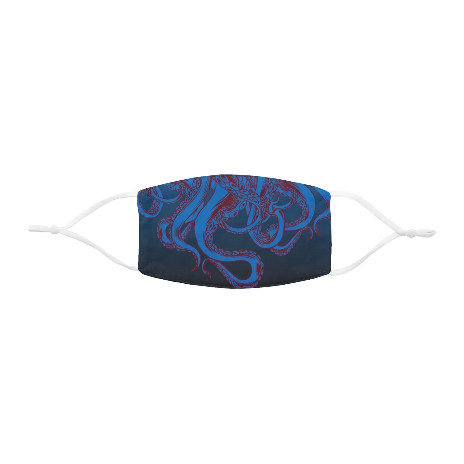 Cthulhu Blue Snug-Fit Fabric Face Mask