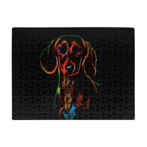 Dachshund Jigsaw Puzzle - Glowing 252 pcs