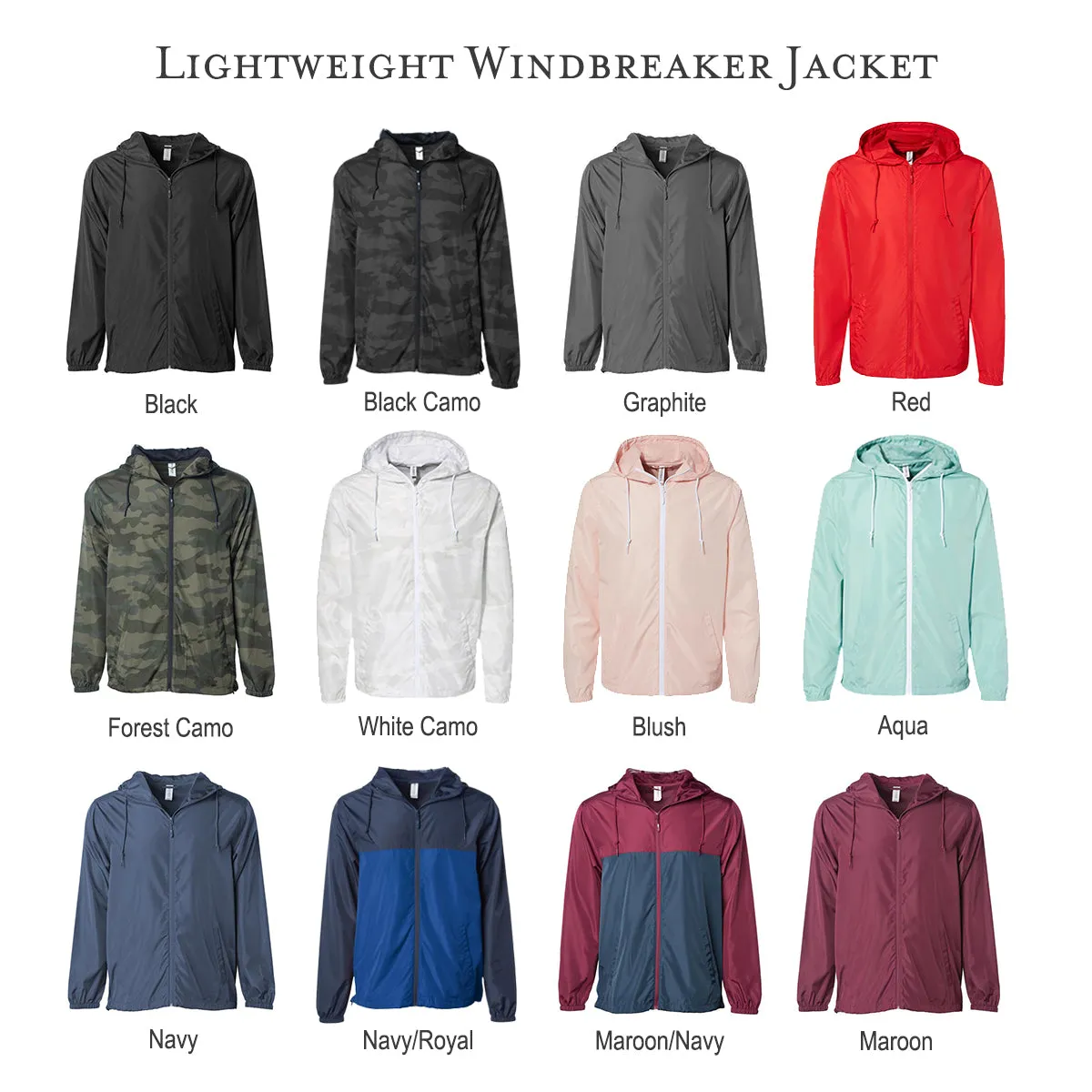 Delta Kappa Epsilon Full Zip Windbreaker