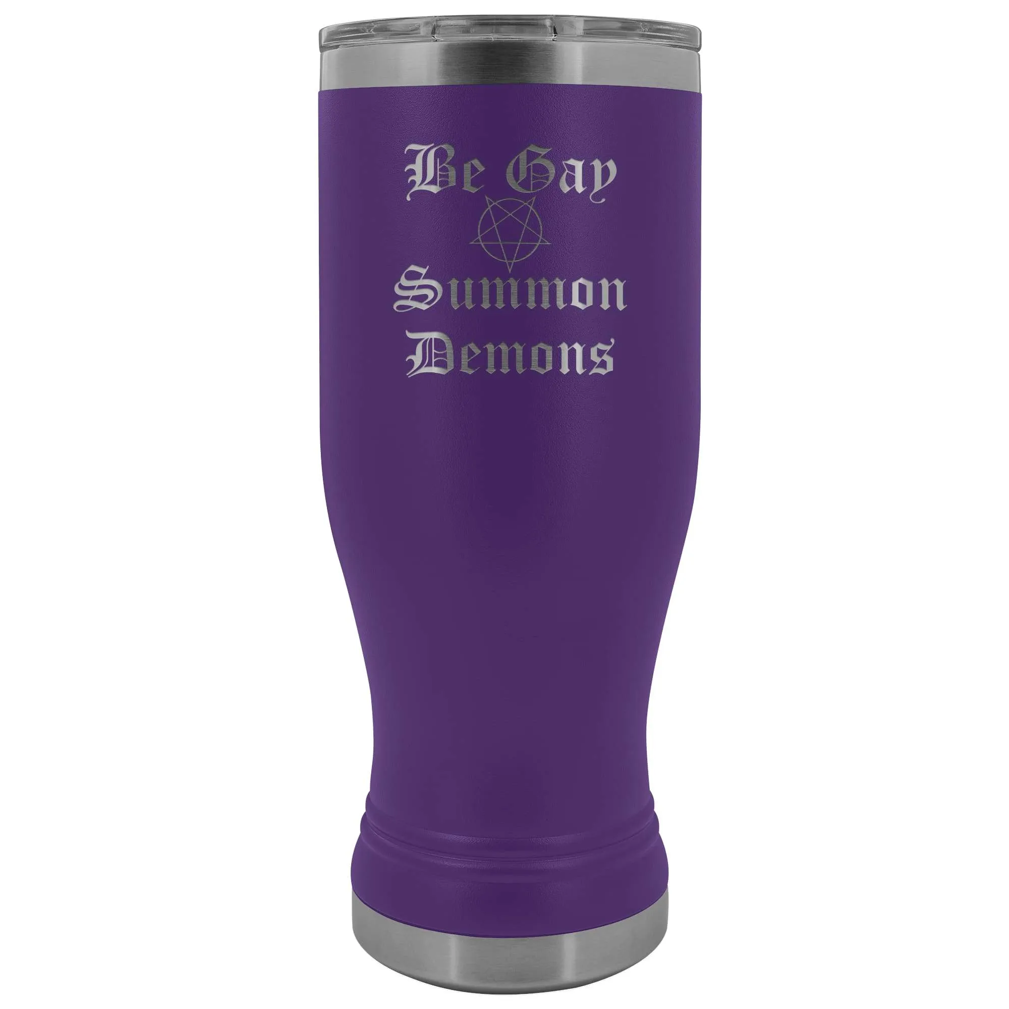 Dice Priori Be Gay Summon Demons 20oz Boho Vacuum Tumbler