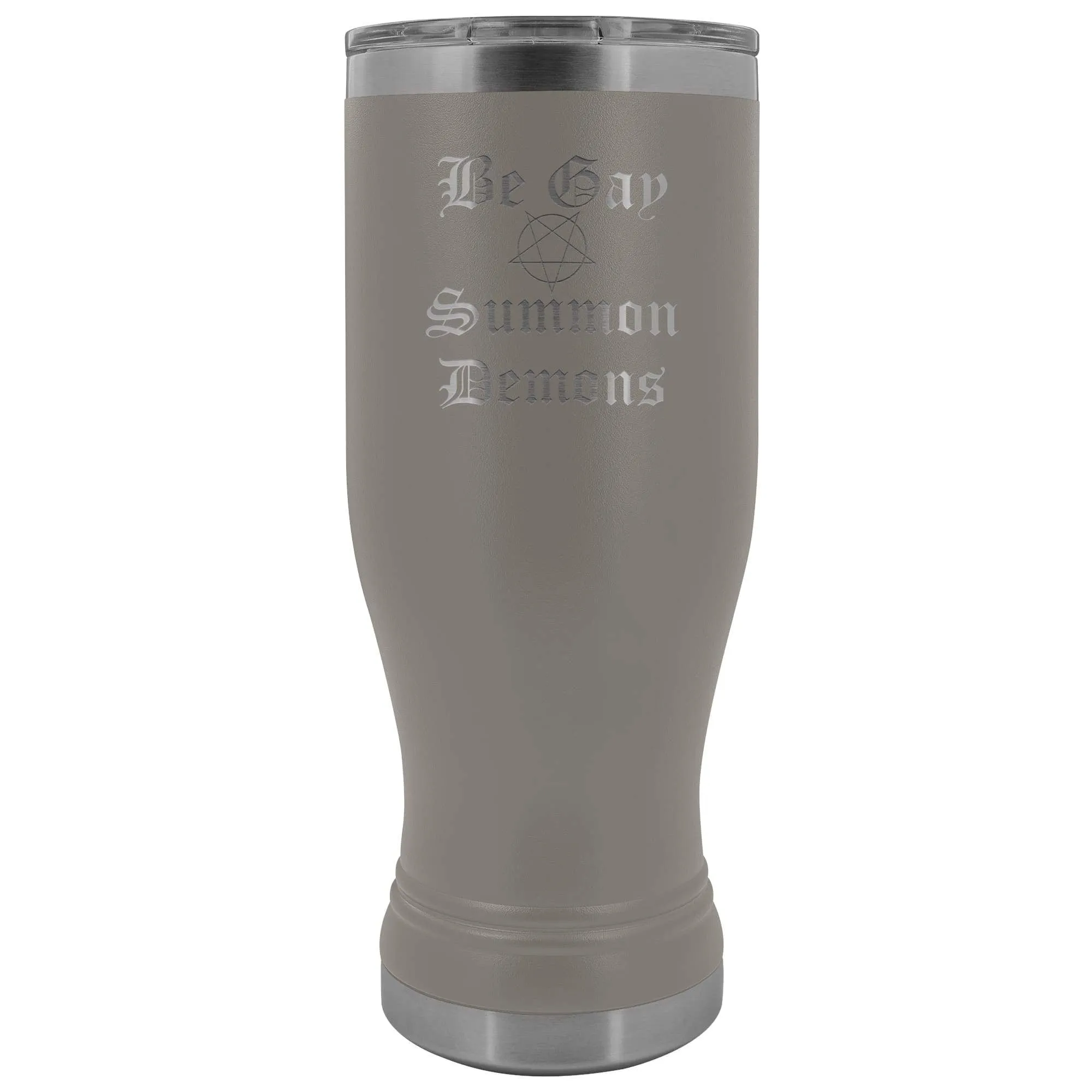 Dice Priori Be Gay Summon Demons 20oz Boho Vacuum Tumbler