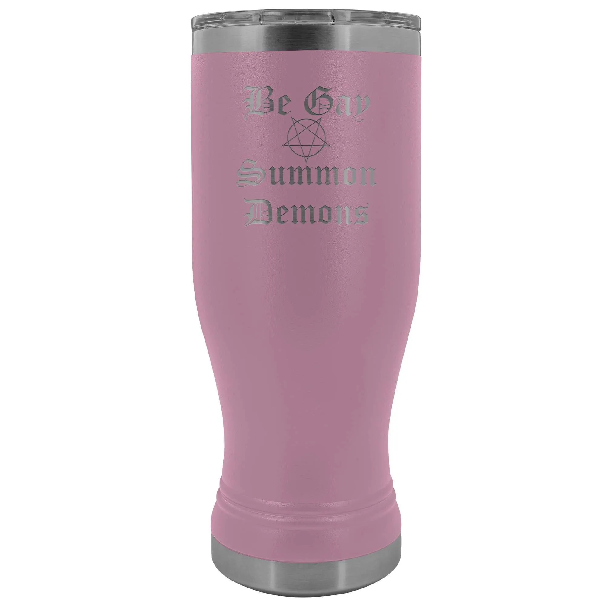 Dice Priori Be Gay Summon Demons 20oz Boho Vacuum Tumbler