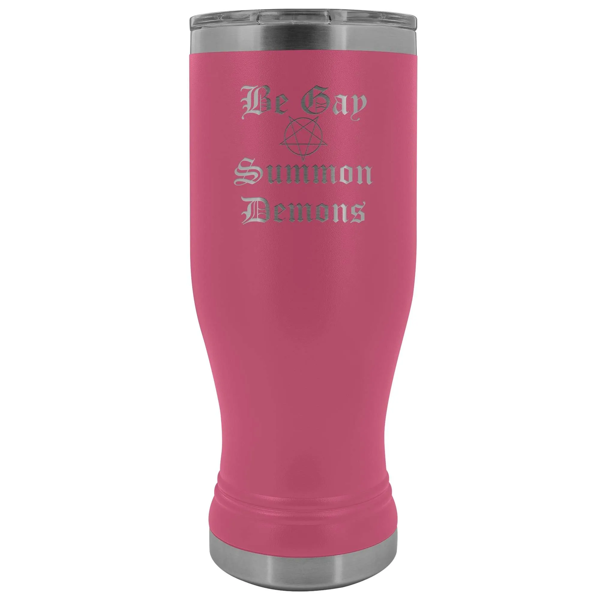 Dice Priori Be Gay Summon Demons 20oz Boho Vacuum Tumbler