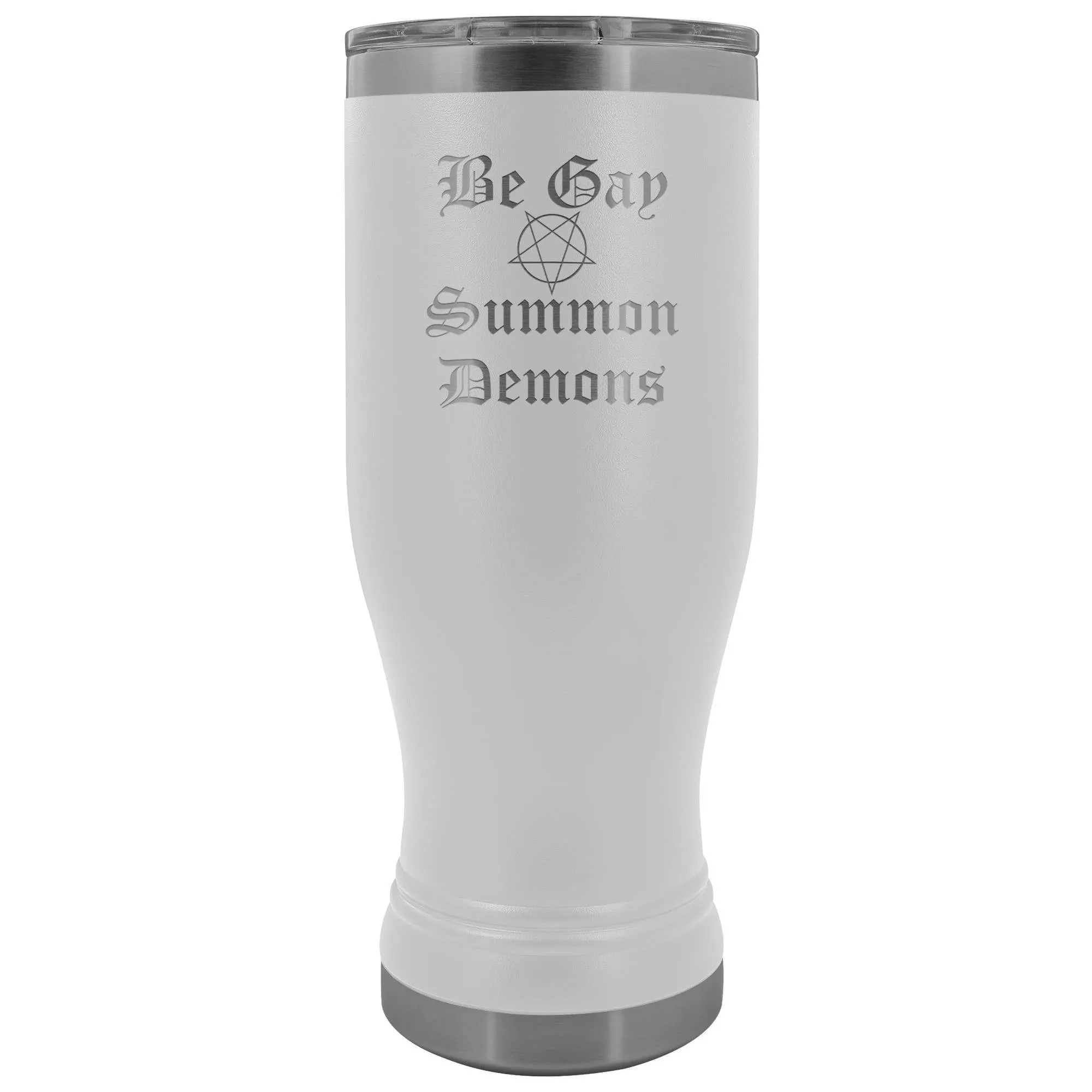 Dice Priori Be Gay Summon Demons 20oz Boho Vacuum Tumbler